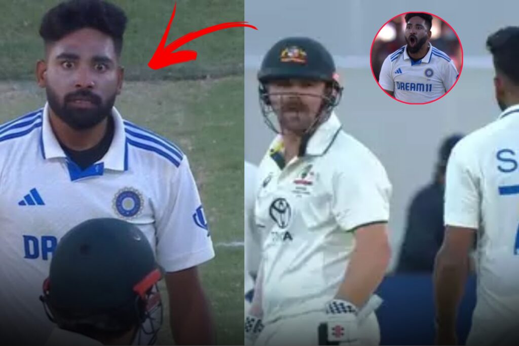 "Sunil Gavaskar Criticizes Mohammed Siraj for 'Unnecessary' Send-Off to Travis Head: